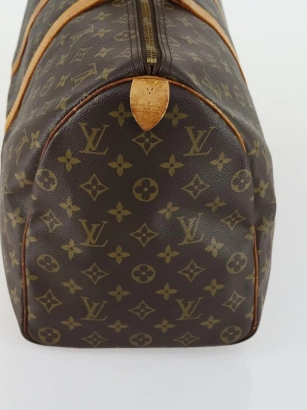 LOUIS VUITTON Monogram Keepall 45 Boston Bag M41428 LV Auth 158284 - Picture 6 of 16